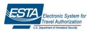 ESTA: Electronic System for Travel Authorisation Logo
